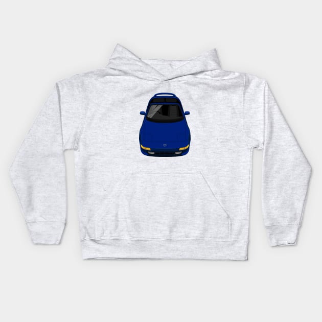 MR2 GT 2nd gen W20 - Blue Kids Hoodie by jdmart